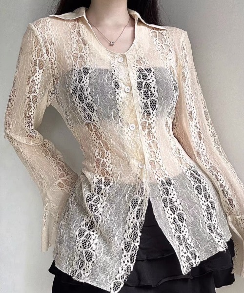 tシャツ A'GEM/9 × .kom「NOVESSEL/ノベセル」クロス柄シアースキントップス レディース NOVESSEL tシャツ A'GEM/9 × .kom「NOVESSEL/ノベセル」クロス柄
