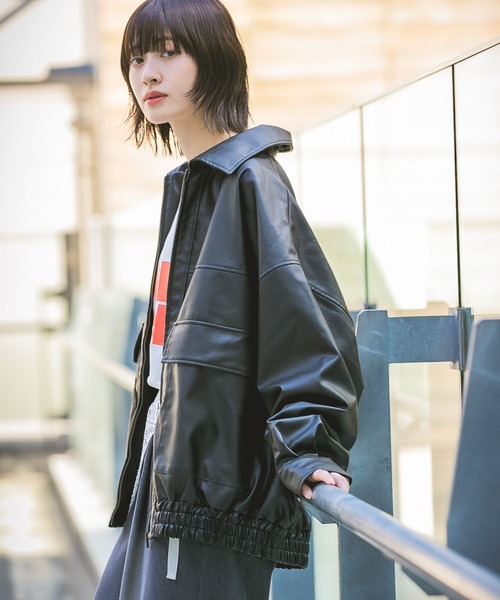 FLジップブルゾン