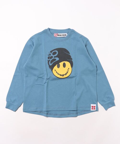 HEAD ROCK（ヘッドロック） tシャツ 長袖オーバーサイズTシャツ キッズ 