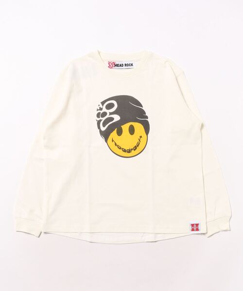 HEAD ROCK（ヘッドロック） tシャツ 長袖オーバーサイズTシャツ キッズ 