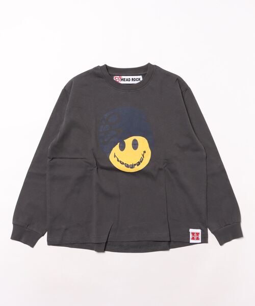 HEAD ROCK（ヘッドロック） tシャツ 長袖オーバーサイズTシャツ キッズ 