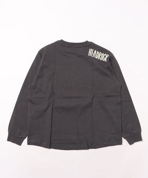 HEAD ROCK（ヘッドロック） tシャツ 長袖オーバーサイズTシャツ キッズ 