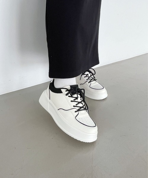 ORiental TRaffic スニーカー バイカラーボリュームソールスニーカー