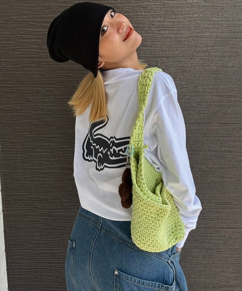 LACOSTE（ラコステ） tシャツ 「オンライン限定」LACOSTE オーバー