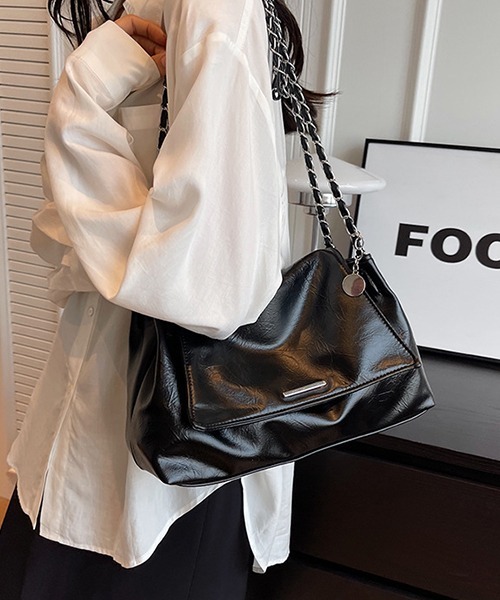 c.u.l ショルダーバッグ バッグ チェーンショルダー フラップ