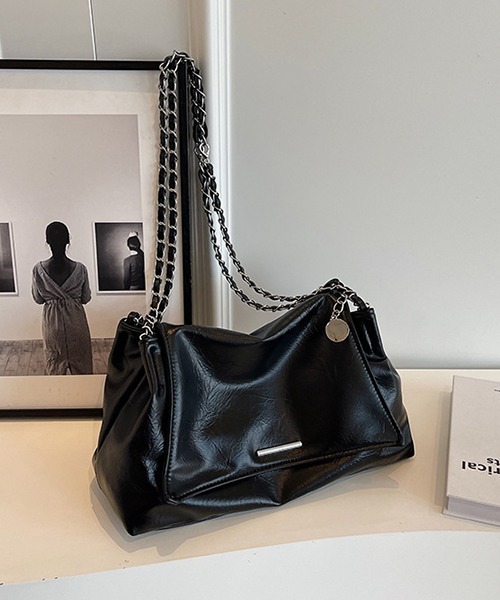 c.u.l ショルダーバッグ バッグ チェーンショルダー フラップ