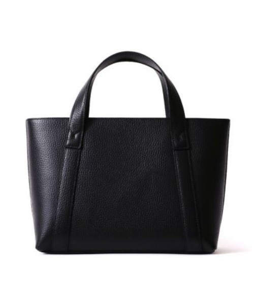 ペッレモルビダ テーラマリーナ レザー ミニ トートバッグ ハンド 黒　ブラック PELLE MORBIDA トートバッグ Tela Marina（テーラマリーナ
