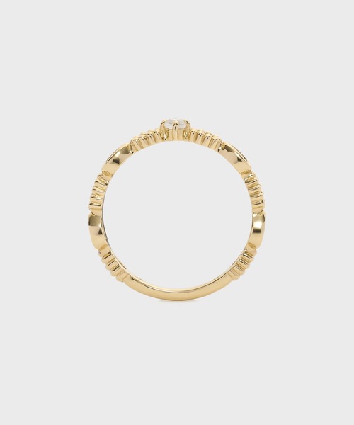 ノジェス K10 ダイヤモンド 5号 ラブラドライト リング 限定 果実 Pocket Ring】K10ラブラドライトリング｜リング｜ノジェス 公式