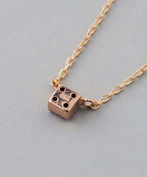 SIENA ROSE（シエナロゼ） ネックレス ROSETEN・スクエアダイヤ