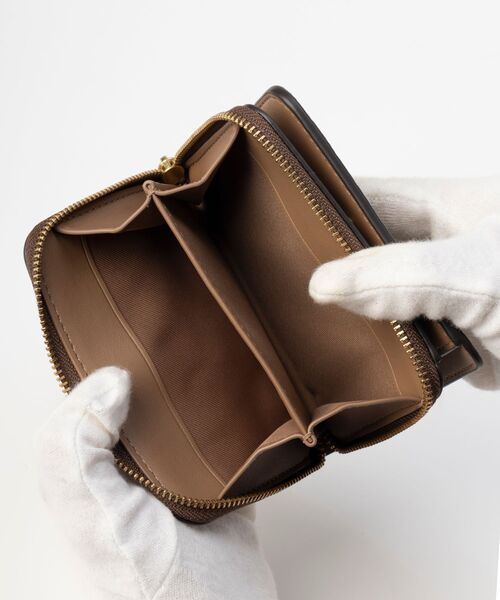 本革【COACH】レキシー レザー コンパクト財布 Billfold Wallet 日本限定】ビルフォールド ウォレット・レキシー プリント