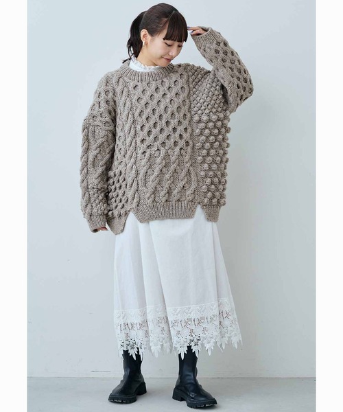 MEDE19F(メデジュウキュウ) ニット セーター ペルーで手編み MEDE19F(メデジュウキュウ) ニット セーター ペルーで手編み