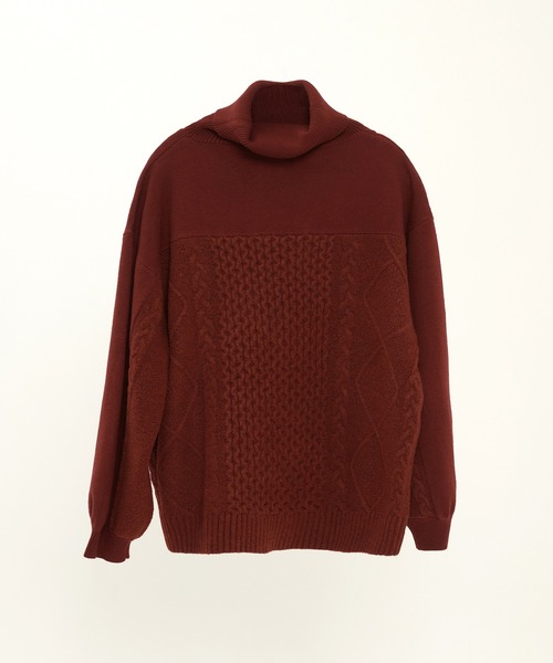 THE MILES ニット セーター THEODORIC.dy Toggle Cable Pullover