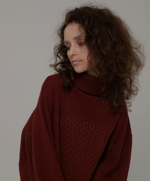 THE MILES ニット セーター THEODORIC.dy Toggle Cable Pullover