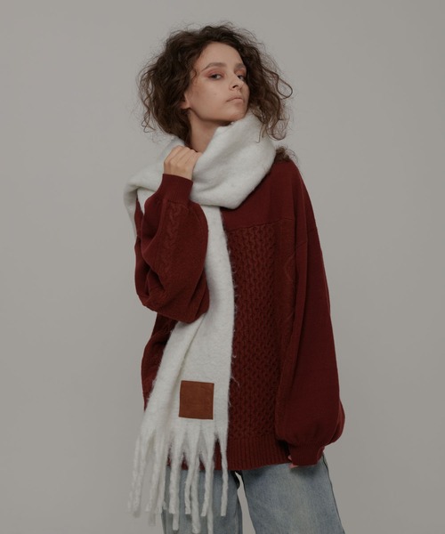 ニット セーター THEODORIC.dy Toggle Cable Pullover トグルケーブルプルオーバー レディース THE MILES ニット セーター THEODORIC.dy Toggle Cable Pullover