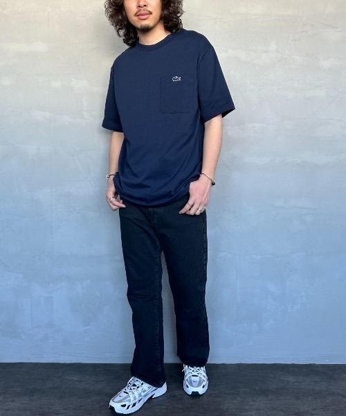 LACOSTE tシャツ 「LACOSTE/ラコステ」 ワンポイントロゴ クルー