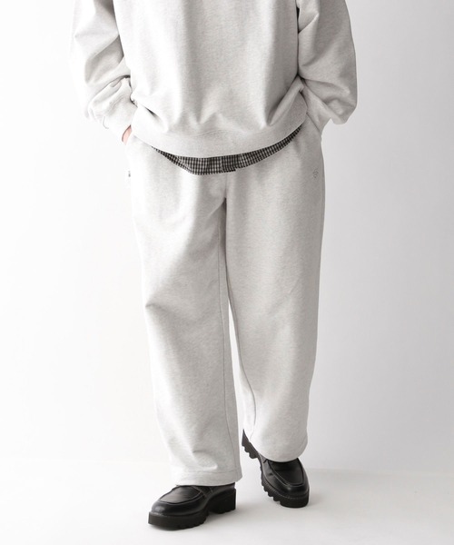【 】スウェットシャツ+ワイドスウェットパンツSET JOHN'S CLOSET スウェットパンツ ジャージ 「13」ダブルタック