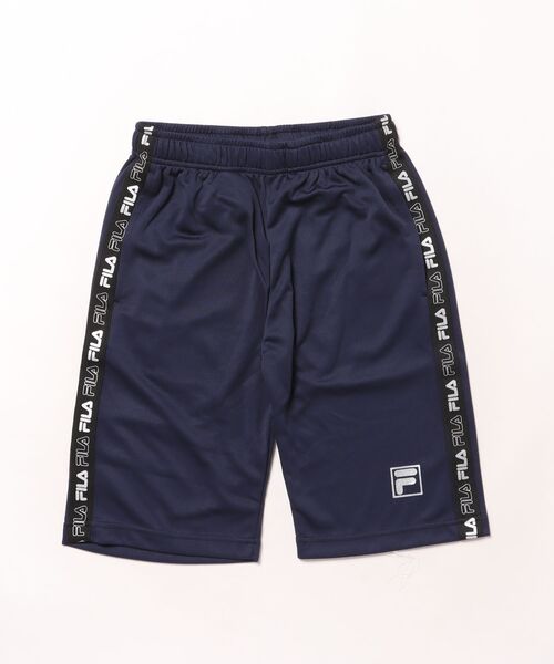 No.127 FILA グレー ハーフパンツ ラケットプリント FILA フィラ ハーフパンツ メンズ ドライ メッシュ 吸汗速乾