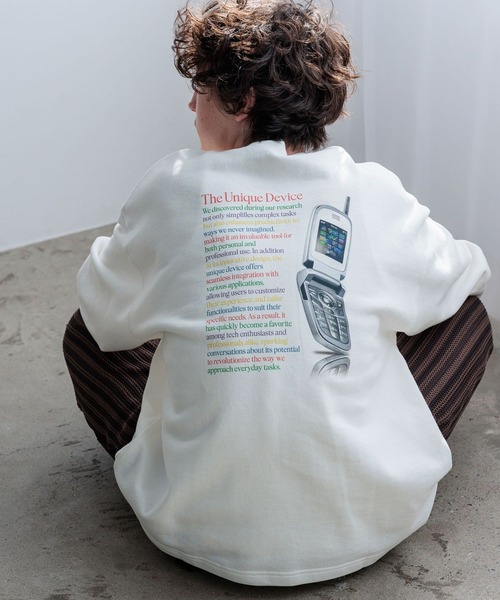 niko and…（ニコアンド） トレーナー スウェット ミステリーデバイス裏