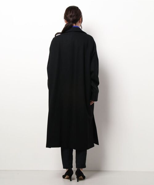 UN3D.（アンスリード） ステンカラーコート 38 ブルー レディース