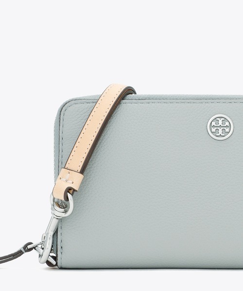 TORY BURCH 158624KIRA202 関税送料込 TORY BURCH 財布 ロビンソン ペブルド ジップ コンチネンタル