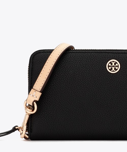 TORY BURCH 158624KIRA202 関税送料込 TORY BURCH 財布 ロビンソン ペブルド ジップ コンチネンタル