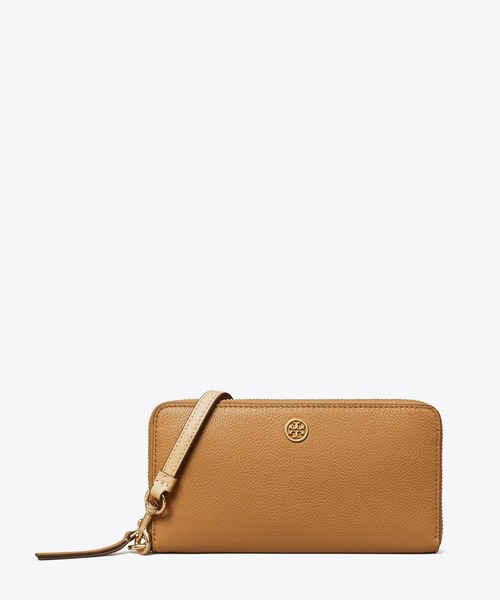 TORY BURCH 財布 ロビンソン ペブルド ジップ コンチネンタル