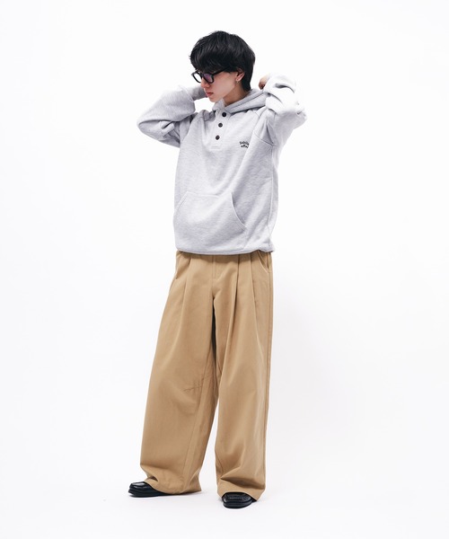 PACS 21AW Henry Neck Hoodie 2 スウェットパーカー Kappa カッパ パーカー スウェット メンズ レディース