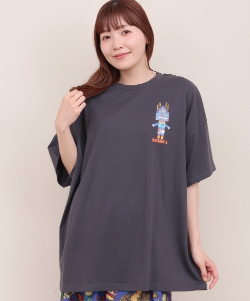 トレスプントス　レディースTシャツ　チカーナ チチカカ tシャツ チビカチナプリントTシャツ「ユニセックス