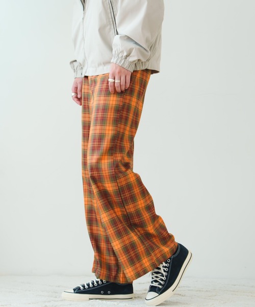 eLur（エラー） パンツ 「eLur」チェックパンツ レディース : ZOZOTOWN