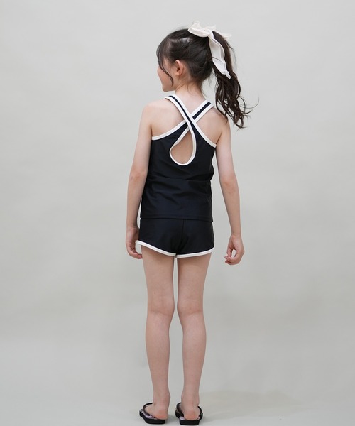 お昼寝すいすい ROXY 水着 ROXY/ロキシー MINI DEEP WATER キッズ スイムウェア