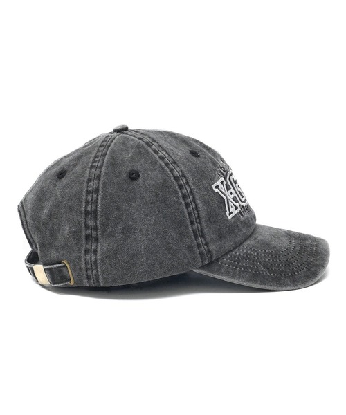 シモンズグランドセール X-girl キャップ 帽子 COLLEGE LOGO PIGMENT 6PANEL CAP 帽子