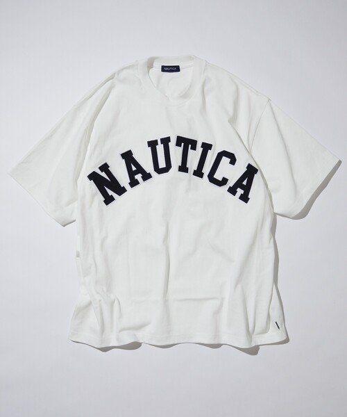 NAUTICA tシャツ NAUTICA/ノーティカ Arch Logo S/S Tee
