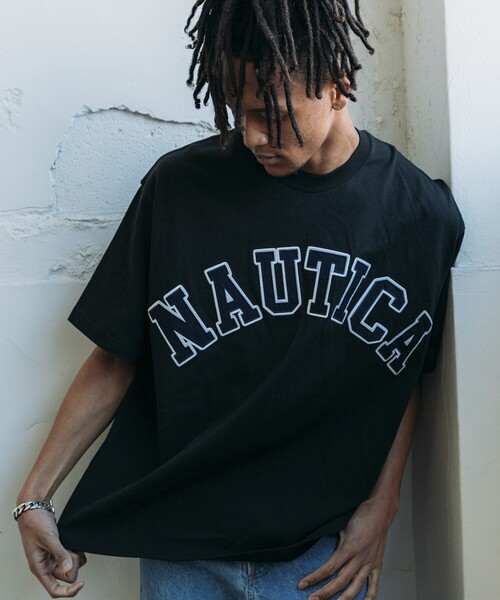 NAUTICA tシャツ NAUTICA/ノーティカ Arch Logo S/S Tee