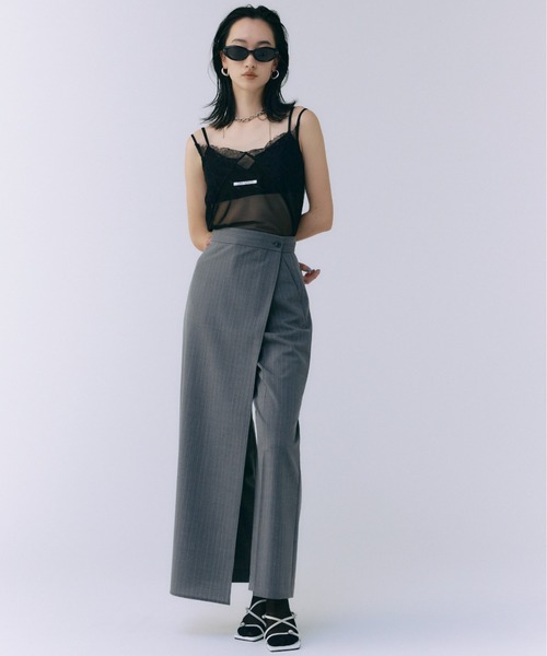 JOSE MOON（ジョゼムーン） スラックス パンツ 2WAY LAP PANTS