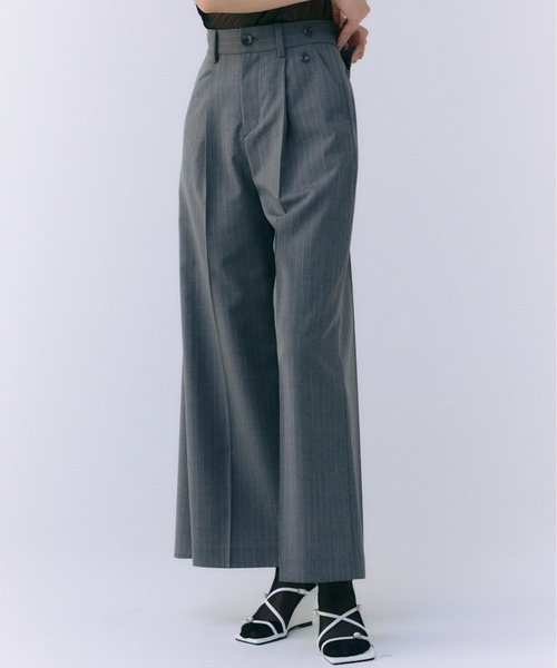 JOSE MOON（ジョゼムーン） スラックス パンツ 2WAY LAP PANTS
