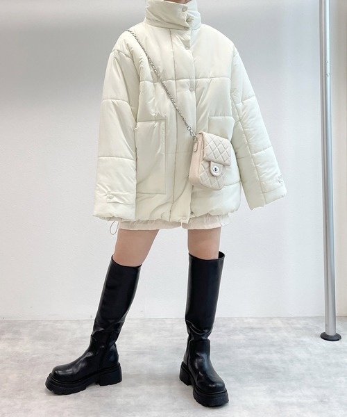 「w closet」 ブルゾン FREE ベージュ レディース_画像2