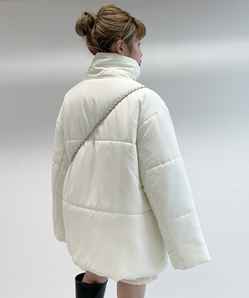 「w closet」 ブルゾン FREE ベージュ レディース_画像4