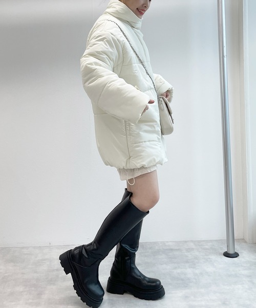 「w closet」 ブルゾン FREE ベージュ レディース_画像6