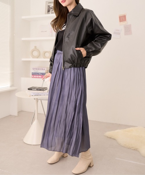 「Ada.」 ブルゾン FREE ピンク レディース_画像3