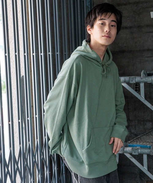 COYSEIO】PUCKERING HOOD ZIP-UP GREY (COYSEIO/パーカー