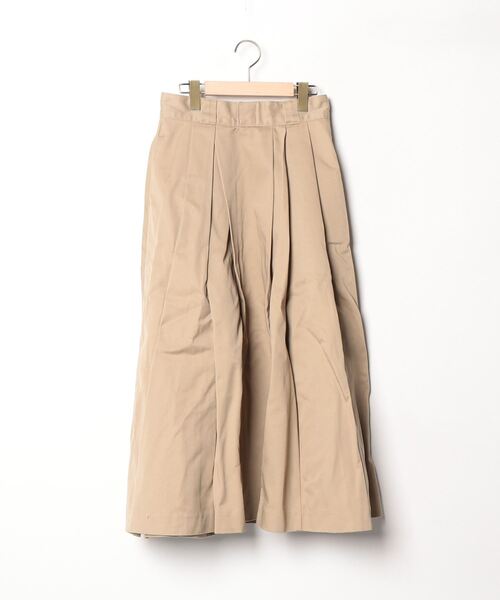 B：MING by BEAMS 「B:MING BEAMS」 フレアスカート「Dickiesコラボ  