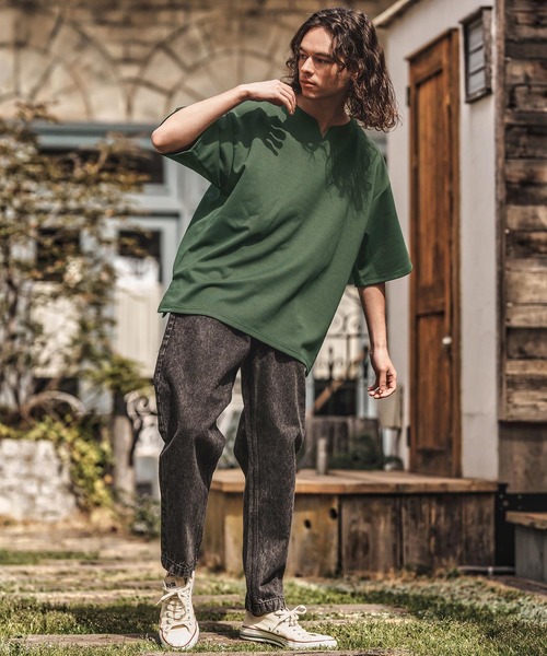 カーミット ビッグシルエットTシャツ オリーブグリーン フェード xl OE1116-FRS ﾏｯｸｽｳｴｲﾄTｼｬﾂ-FRS-ﾌｫﾚｽﾄｸﾞﾘｰﾝ | フェリック | テキスタイル