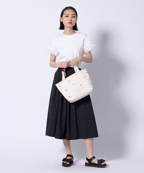 tシャツ 「星風まどかコラボ」DOT GARLAND Tシャツ レディース 星風まどかコラボ】DOT GARLAND Tシャツ（Tシャツ/カットソー