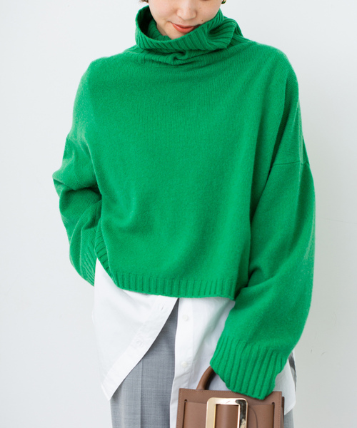 Deuxieme Classe（ドゥーズィエムクラス） タートルネックニット FREE