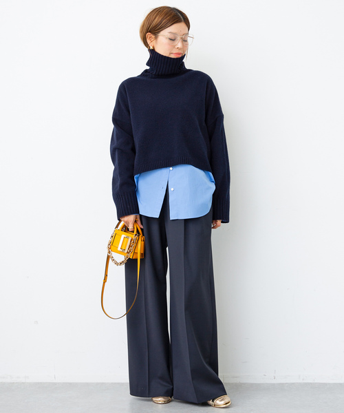 Deuxieme Classe（ドゥーズィエムクラス） タートルネックニット FREE