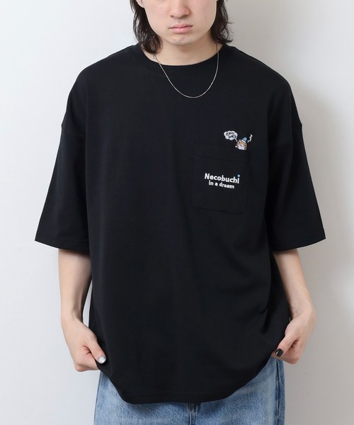 ねこぢる プリントシャツ 非売品 地域猫チャリティーTシャツ2024」(c)esk (c)chiharu SAKAZAKI (c