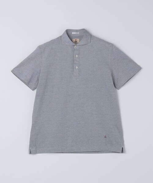 SHIPS tシャツ GUY ROVER: カッタウェイ メランジ ポロシャツ