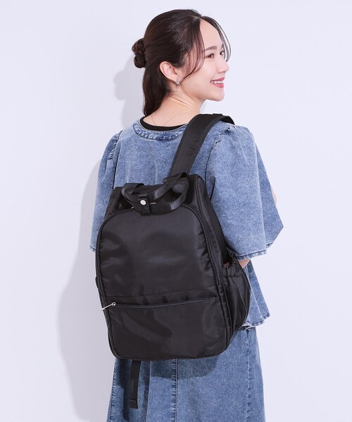 SHOO・LA・RUE デイバック リュック 「撥水」キャリーオン10
