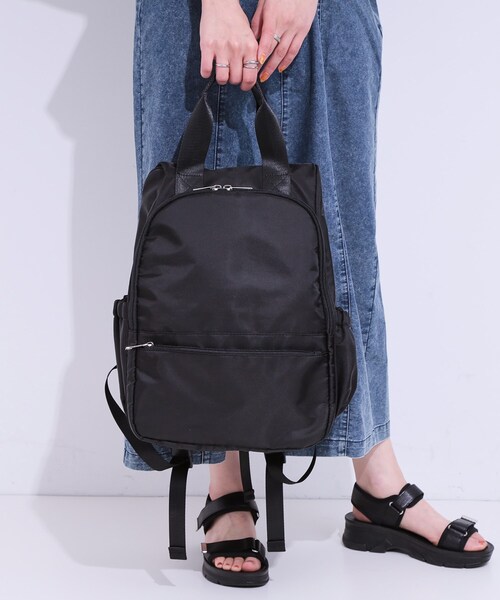 SHOO・LA・RUE デイバック リュック 「撥水」キャリーオン10