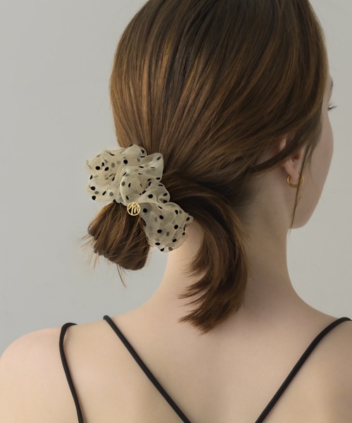 velour lace chou chou Black × White – tanakadaisuke